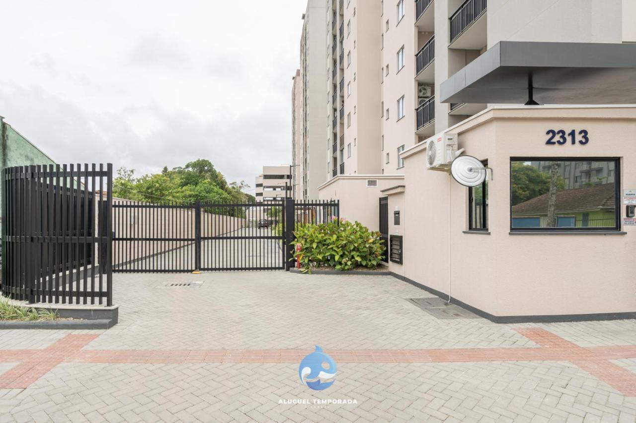 PiçarrasApartamento 150M Da Praia Com Sacada, Wi-Fi Ar Condicionado, Piscina, Portaria 24H, Playground E Vaga De Garagem公寓 外观 照片